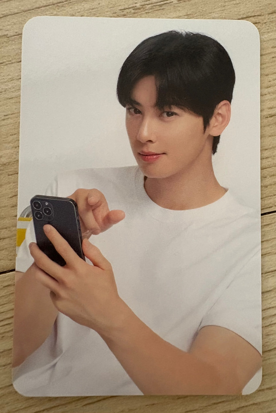 Cha Eunwoo X Norang Chicken Official Photocards 3PCS