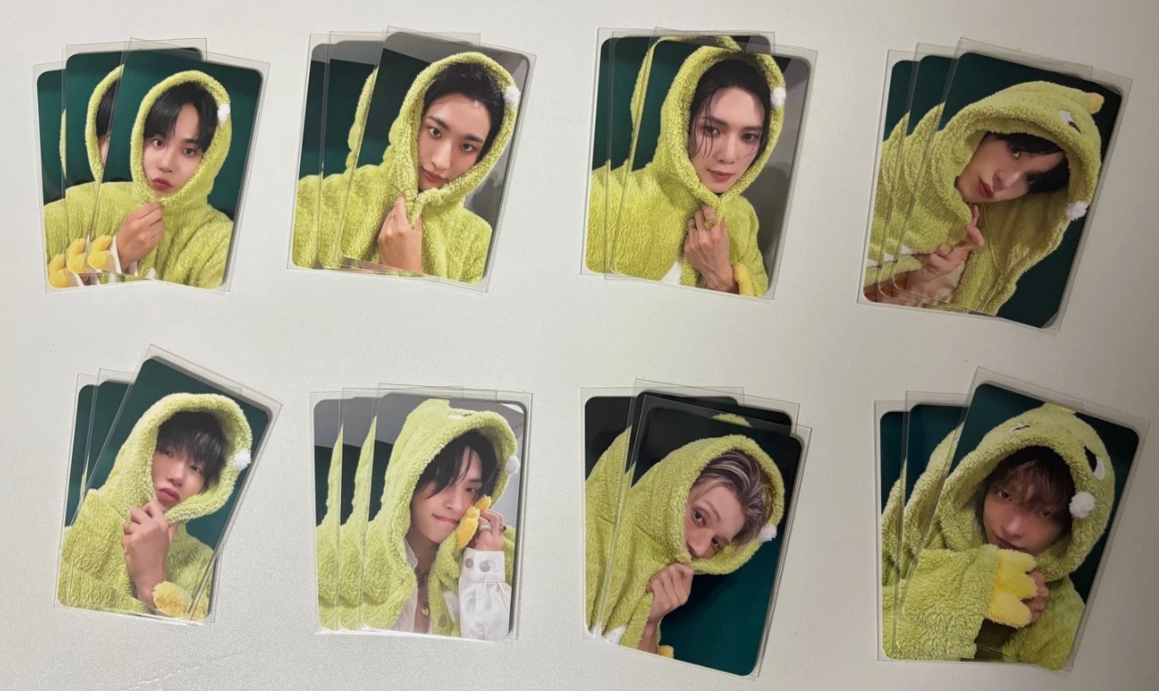 ATEEZ- GOLDEN HOUR : PART.3 MAKE STAR Phcards Dinosaur Ver. OFFICIAL