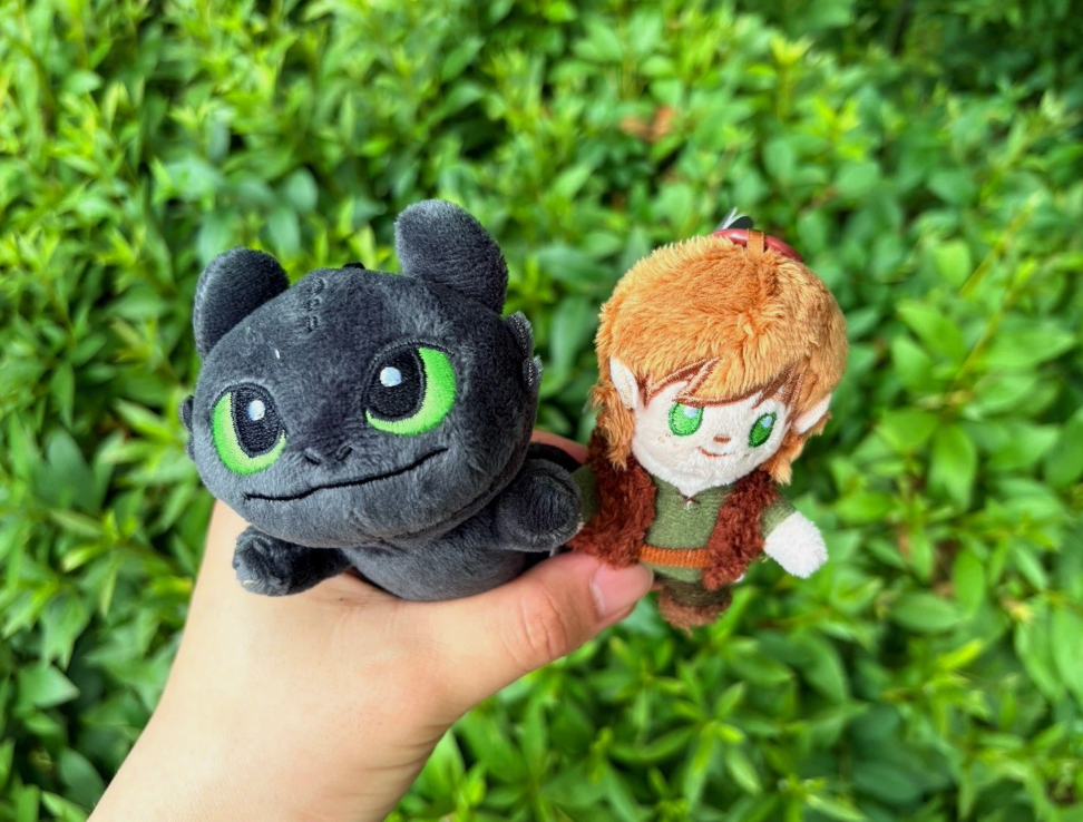 How To Train Your Dragon Magnetic Toothless & Hiccup Doll 12cm CGV korea