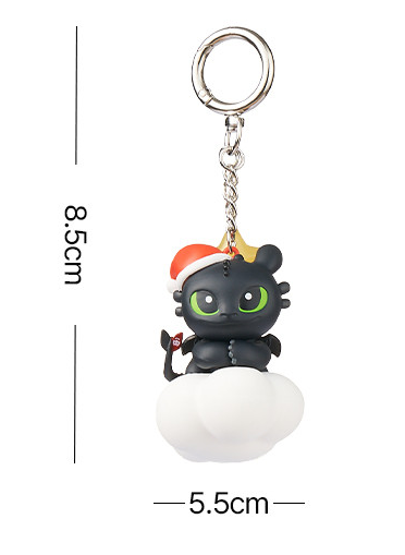 How to Train Your Dragon Toothless Official KeyChain 8.5cm/ Dreamworks