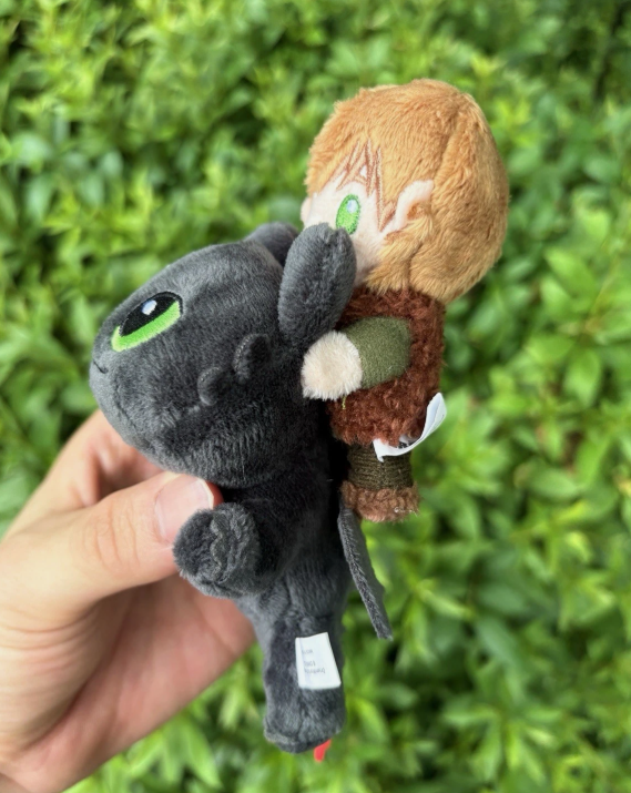 How To Train Your Dragon Magnetic Toothless & Hiccup Doll 12cm CGV korea