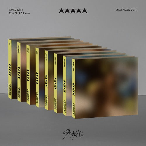 Stray Kids - ★★★★★ (5-STAR)] [DIGIPACK VER.] / Random Ver.