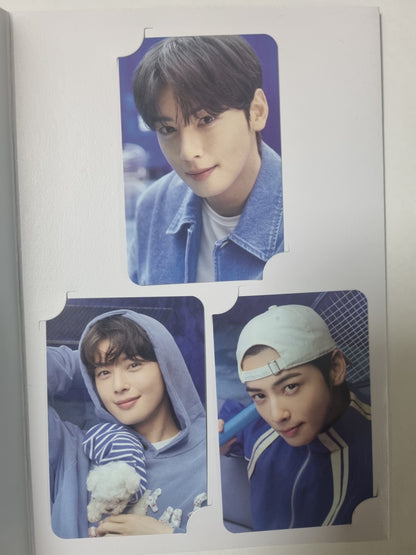 Cha Eunwoo X Shinhan Bank Official Photocards
