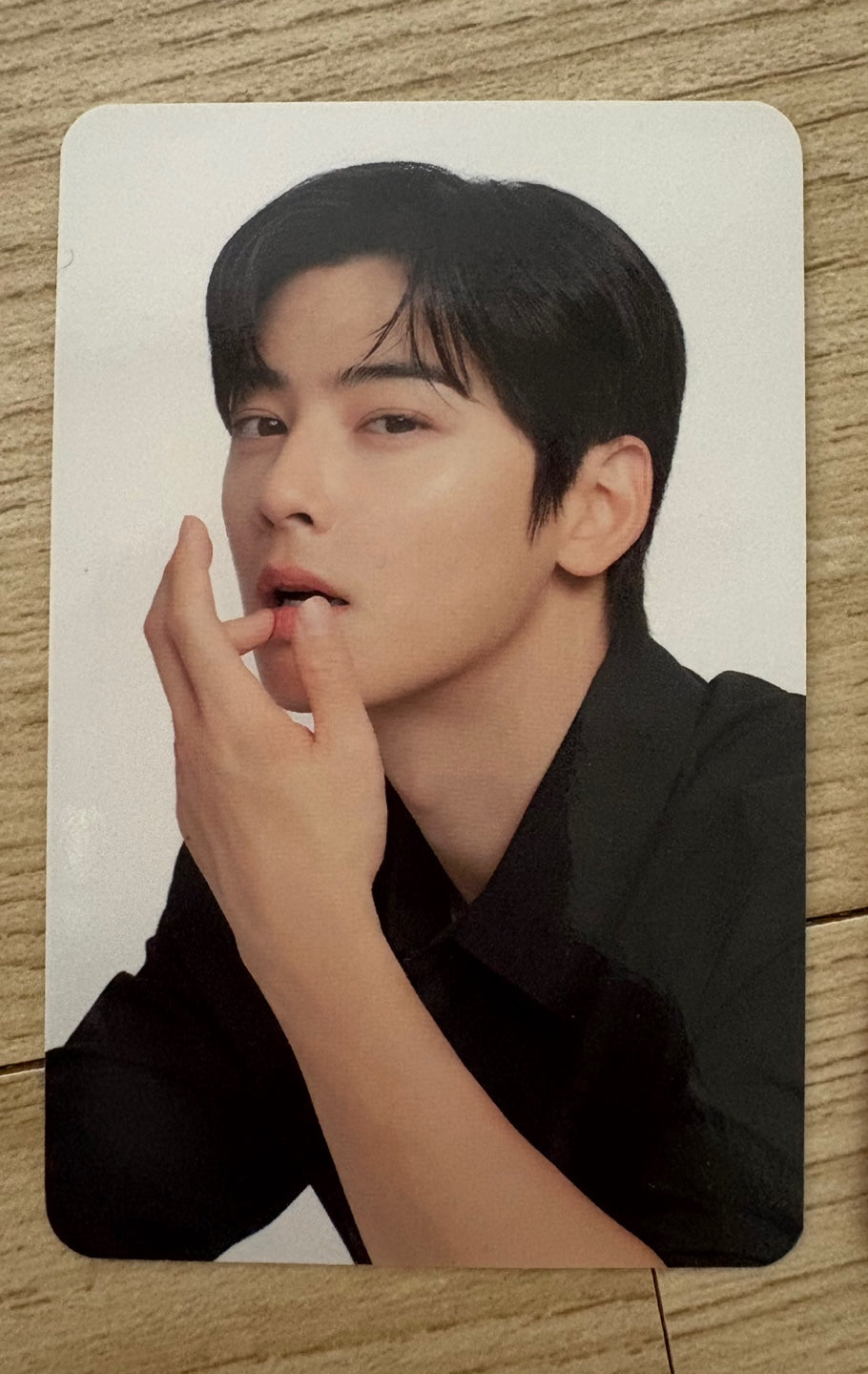 Cha Eunwoo X Norang Chicken Official Photocards 3PCS