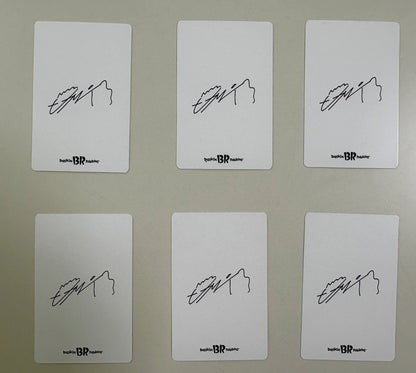 Byeon Woo Seok X Baskin Robbins Official Photocards