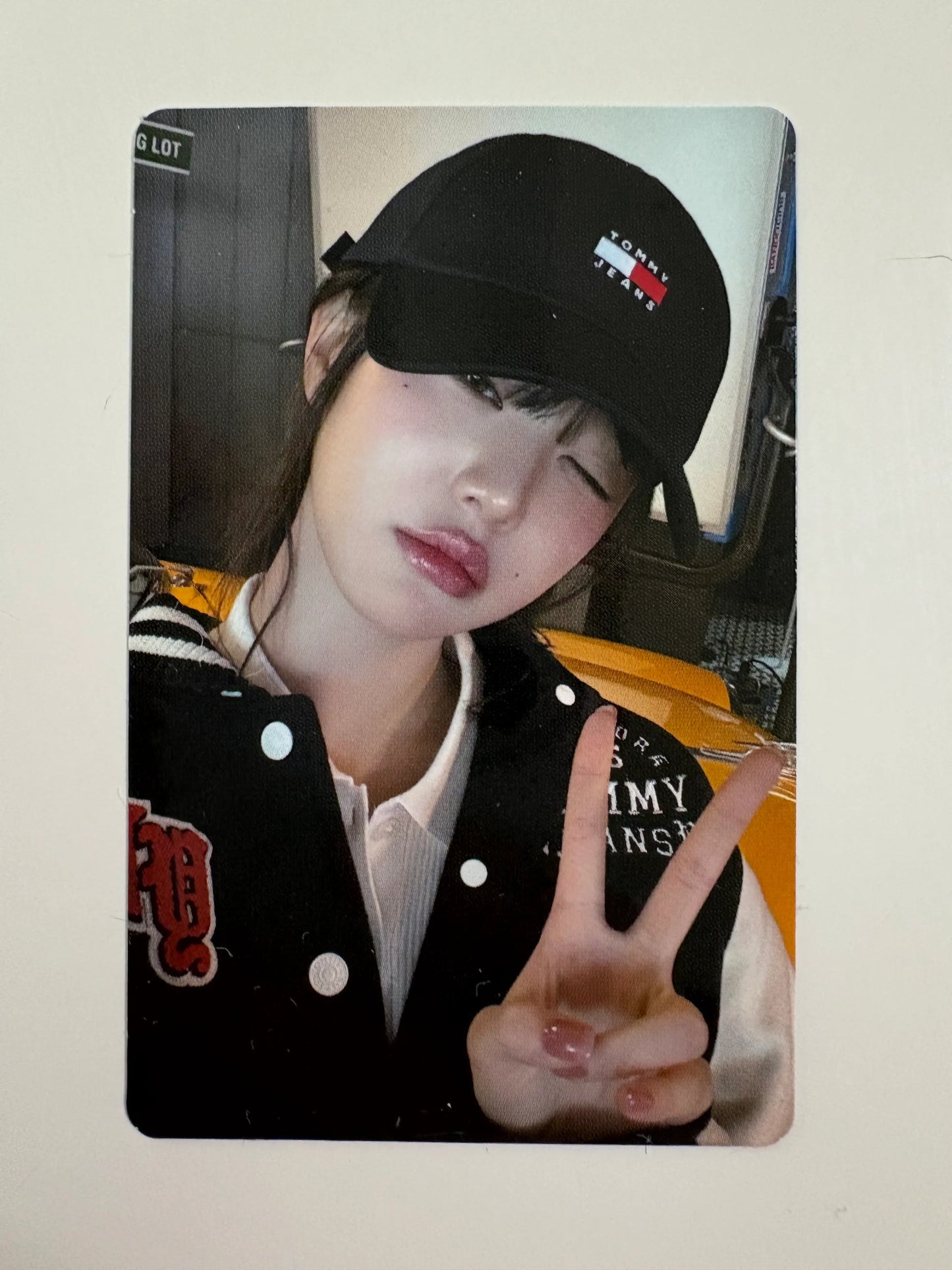 IVE WonYoung X Tommy Jeans Official Photocards 4PCS Ver. 2