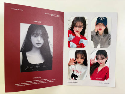 IVE Wonyoung X rola rola 2025 Spring Photocards 4PCS