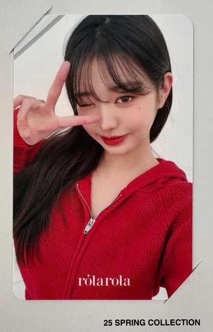 IVE Wonyoung X rola rola 2025 Spring Photocards 4PCS