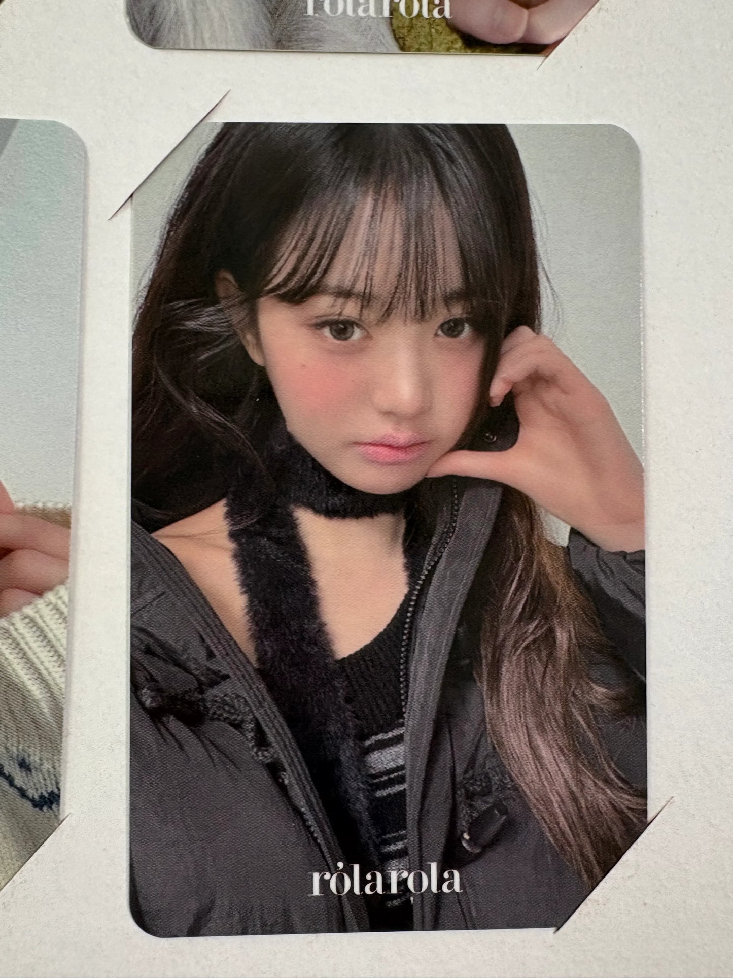 IVE Wonyoung X rola rola 2025 Winter Photocards 4PCS