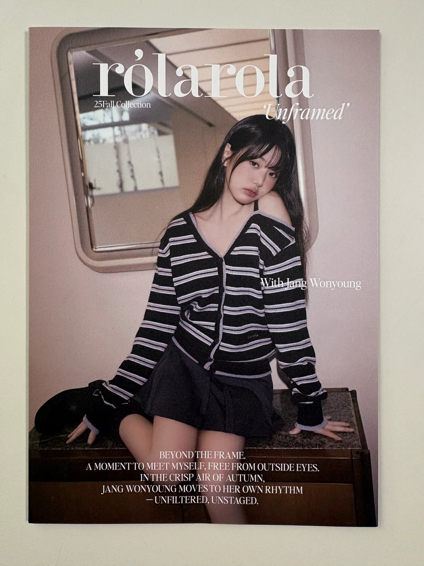 IVE Wonyoung X rola rola 2025 Fall Photocards 4PCS