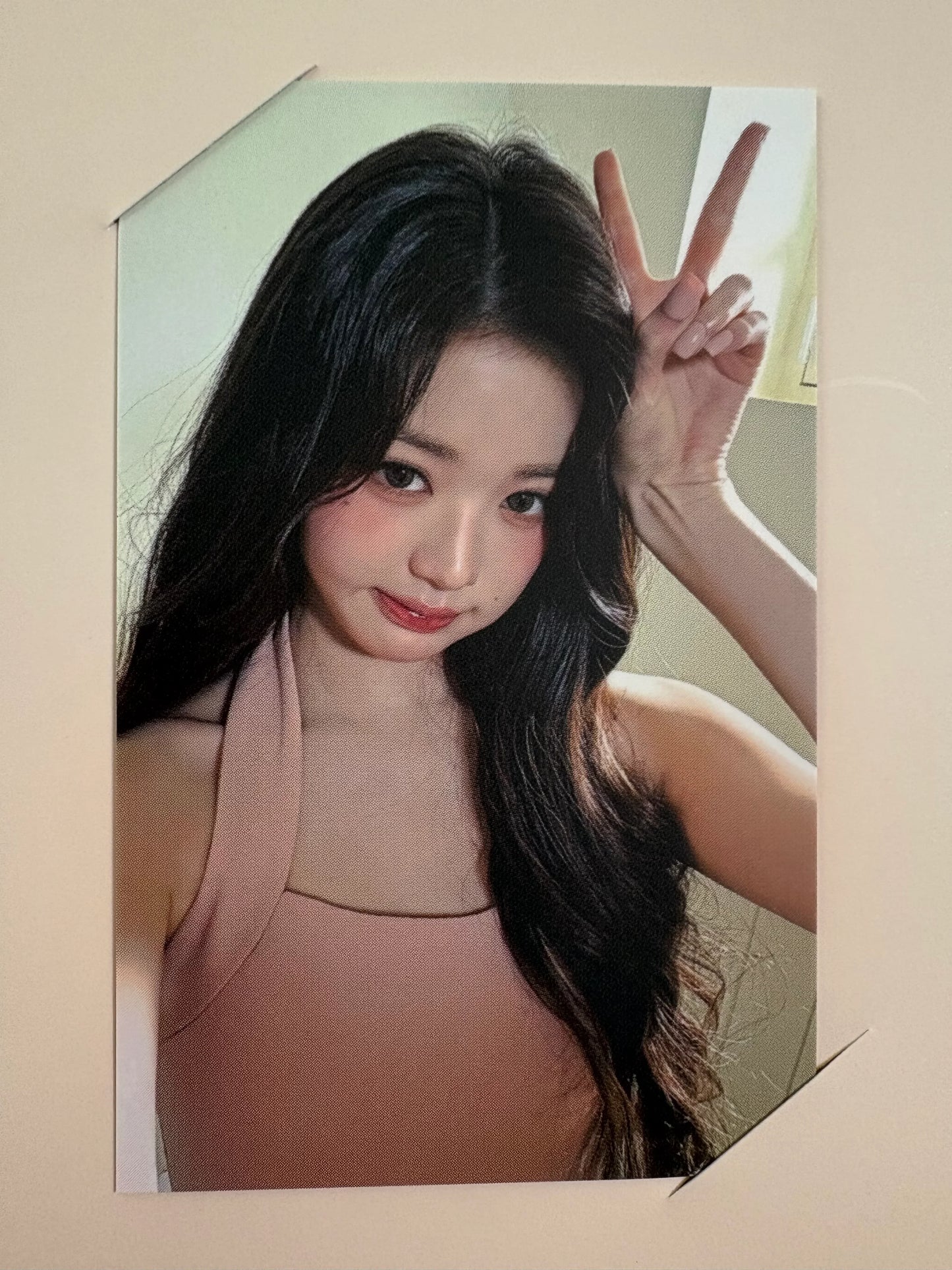 IVE Wonyoung X KERASTASE Official Photocards Ver. 2/ 4PCS