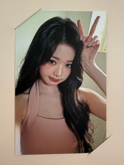 IVE Wonyoung X KERASTASE Official Photocards Ver. 2/ 4PCS