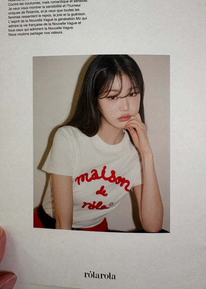 IVE Wonyoung X rola rola 2025 Summer Photocards 4PCS