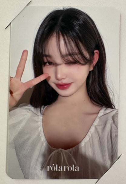 IVE Wonyoung X rola rola 2025 Summer Photocards 4PCS