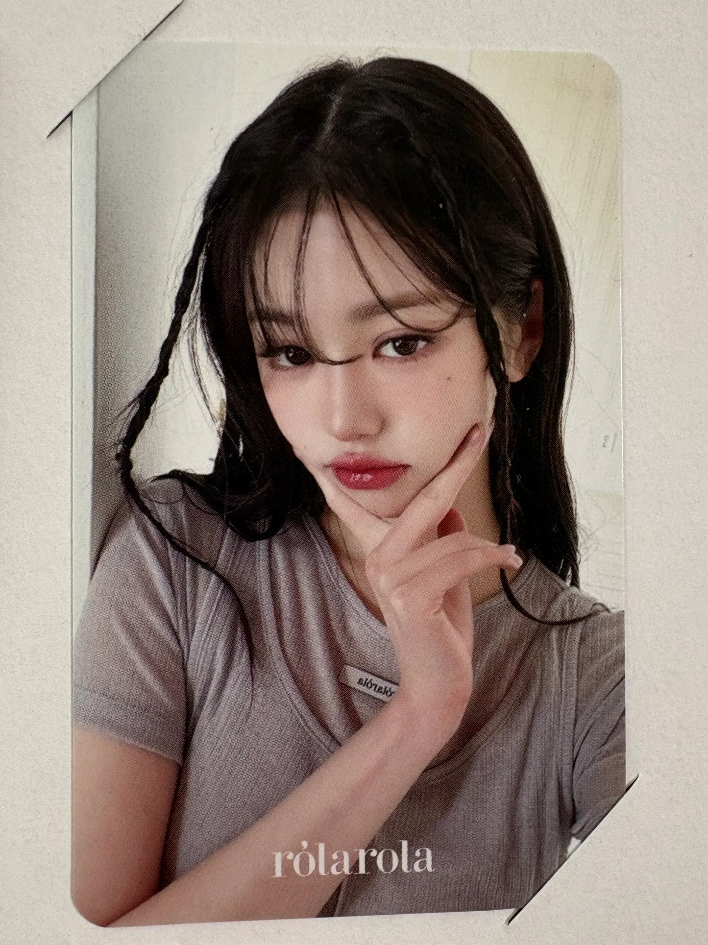 IVE Wonyoung X rola rola 2025 Summer Photocards 4PCS