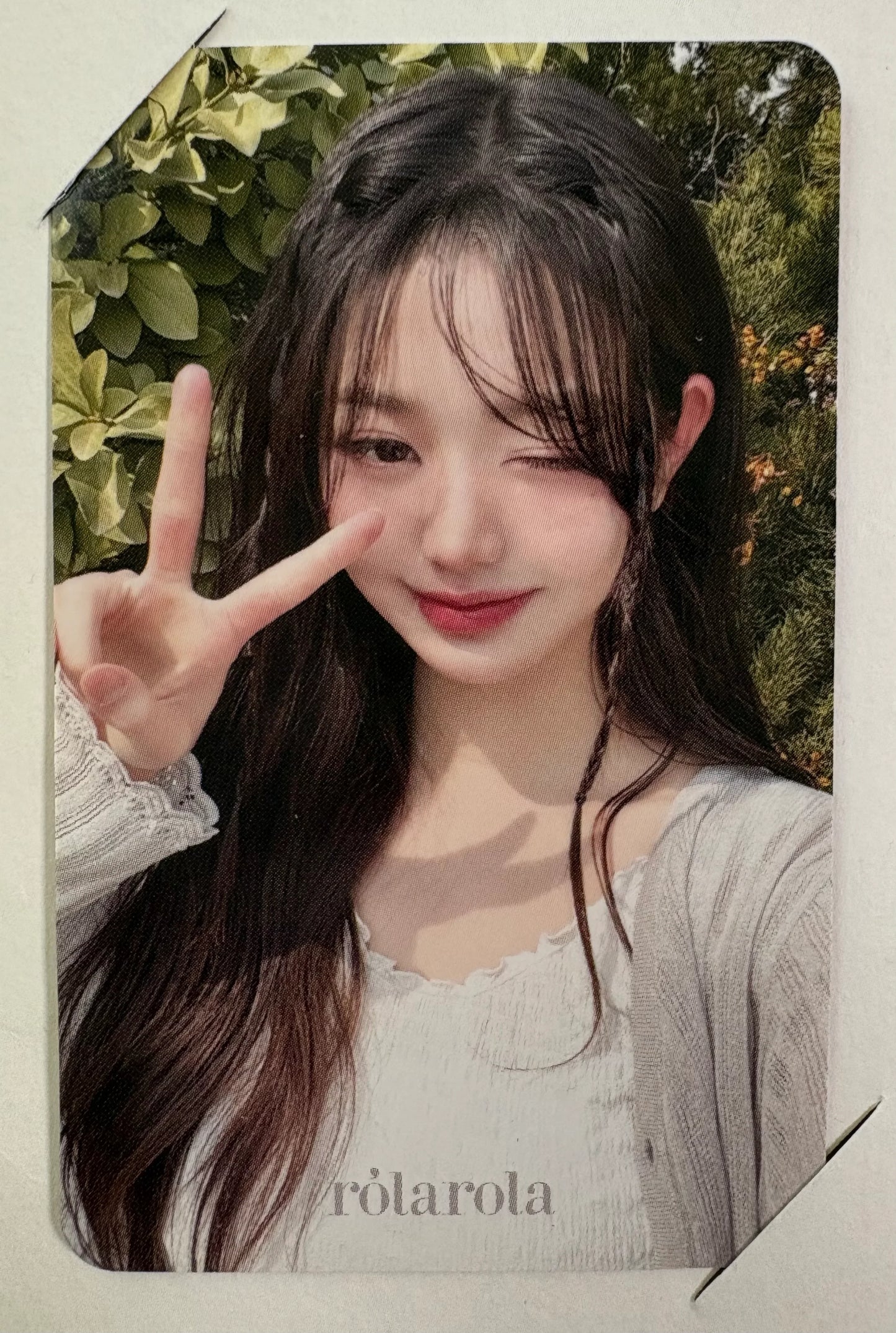 IVE Wonyoung X rola rola 2025 Summer Photocards 4PCS