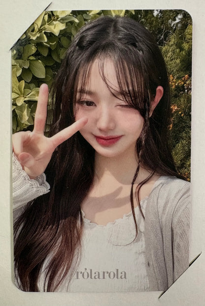 IVE Wonyoung X rola rola 2025 Summer Photocards 4PCS