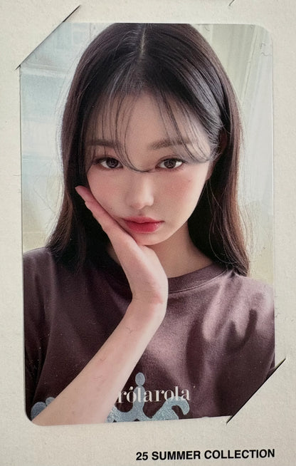 IVE Wonyoung X rola rola 2025 Summer Photocards 4PCS