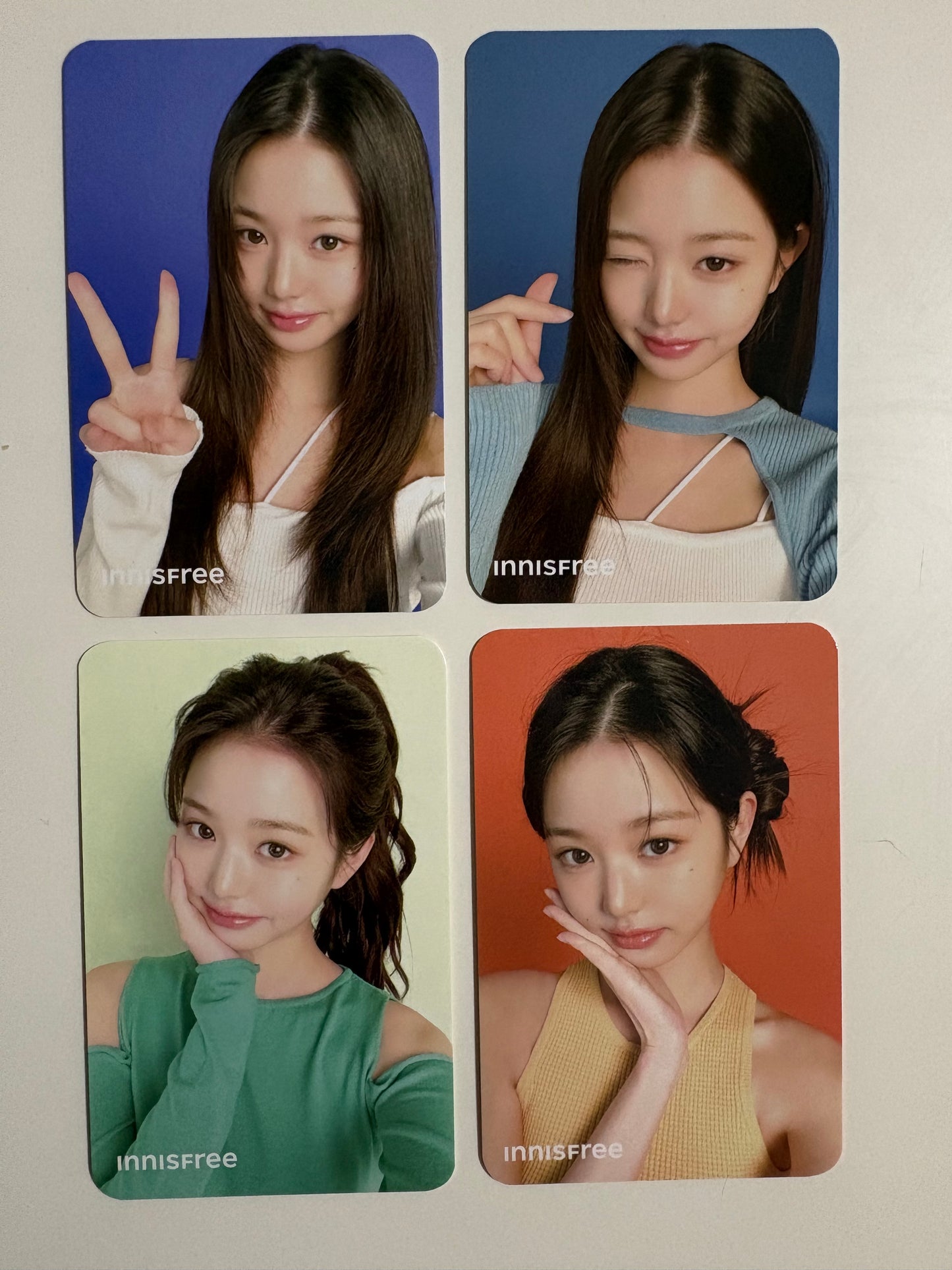 IVE Wonyoung X Innisfree Official Photocards Ver. 2 / 4PCS