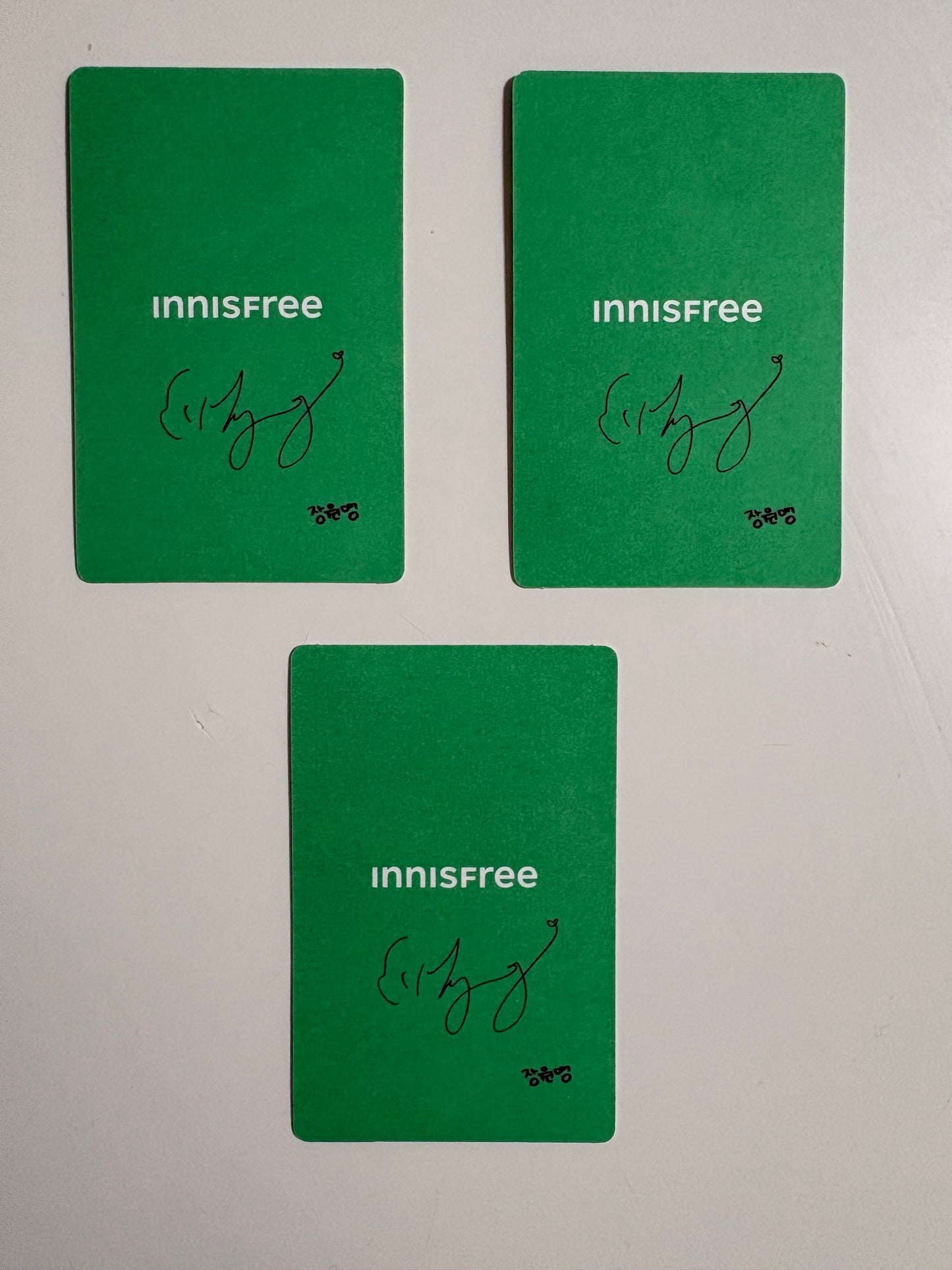 IVE Wonyoung X Innisfree Official Photocards Ver. 3 / 3PCS