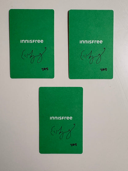 IVE Wonyoung X Innisfree Official Photocards Ver. 3 / 3PCS