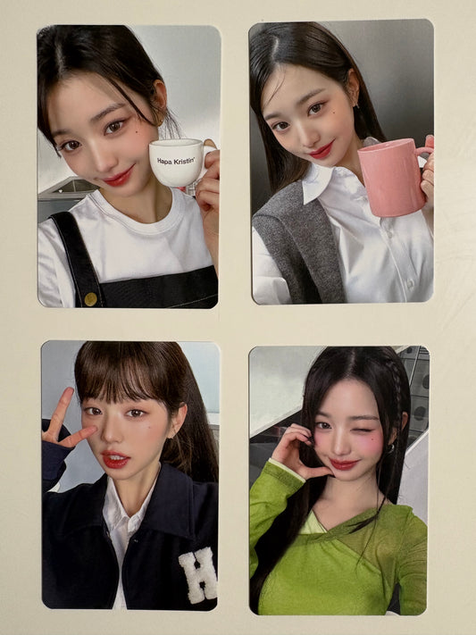 IVE Wonyoung Hapa Kristin Photocards Ver. 1 / 4PCS