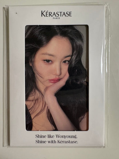 IVE Wonyoung X KERASTASE Official Photocards Ver. 1/ 3PCS