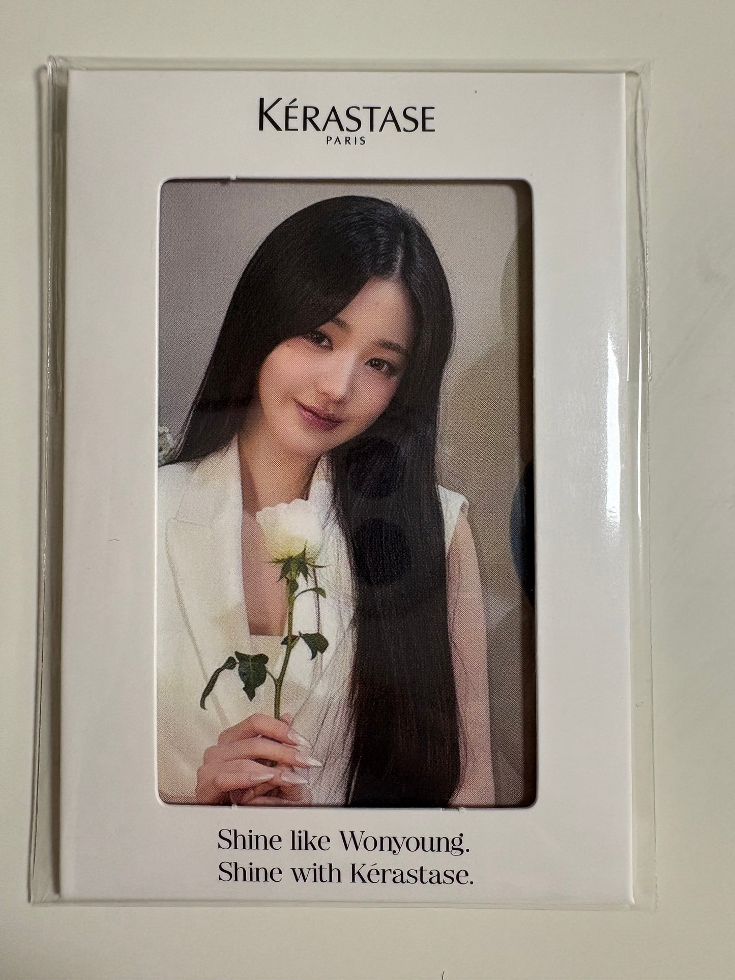 IVE Wonyoung X KERASTASE Official Photocards Ver. 1/ 3PCS
