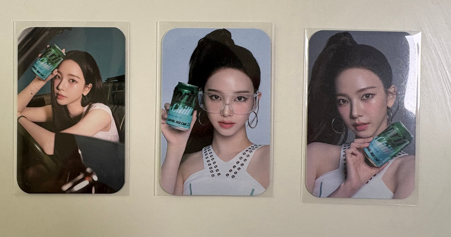 Aespa Karina X Sprite Official Photocards Ver. 2 / 3PCS