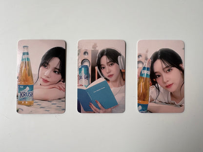 Aespa Karina X KRUSH Official Photocards / 3PCS