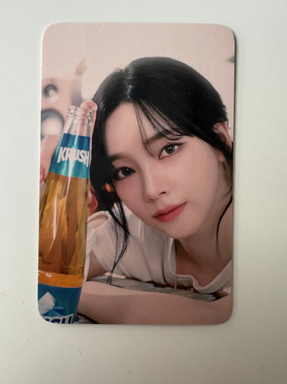Aespa Karina X KRUSH Official Photocards / 3PCS