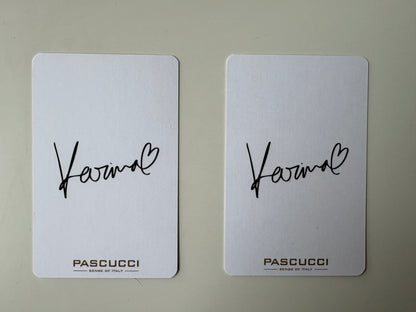 Aespa Karina X Pascucci Official Photocards / 2PCS