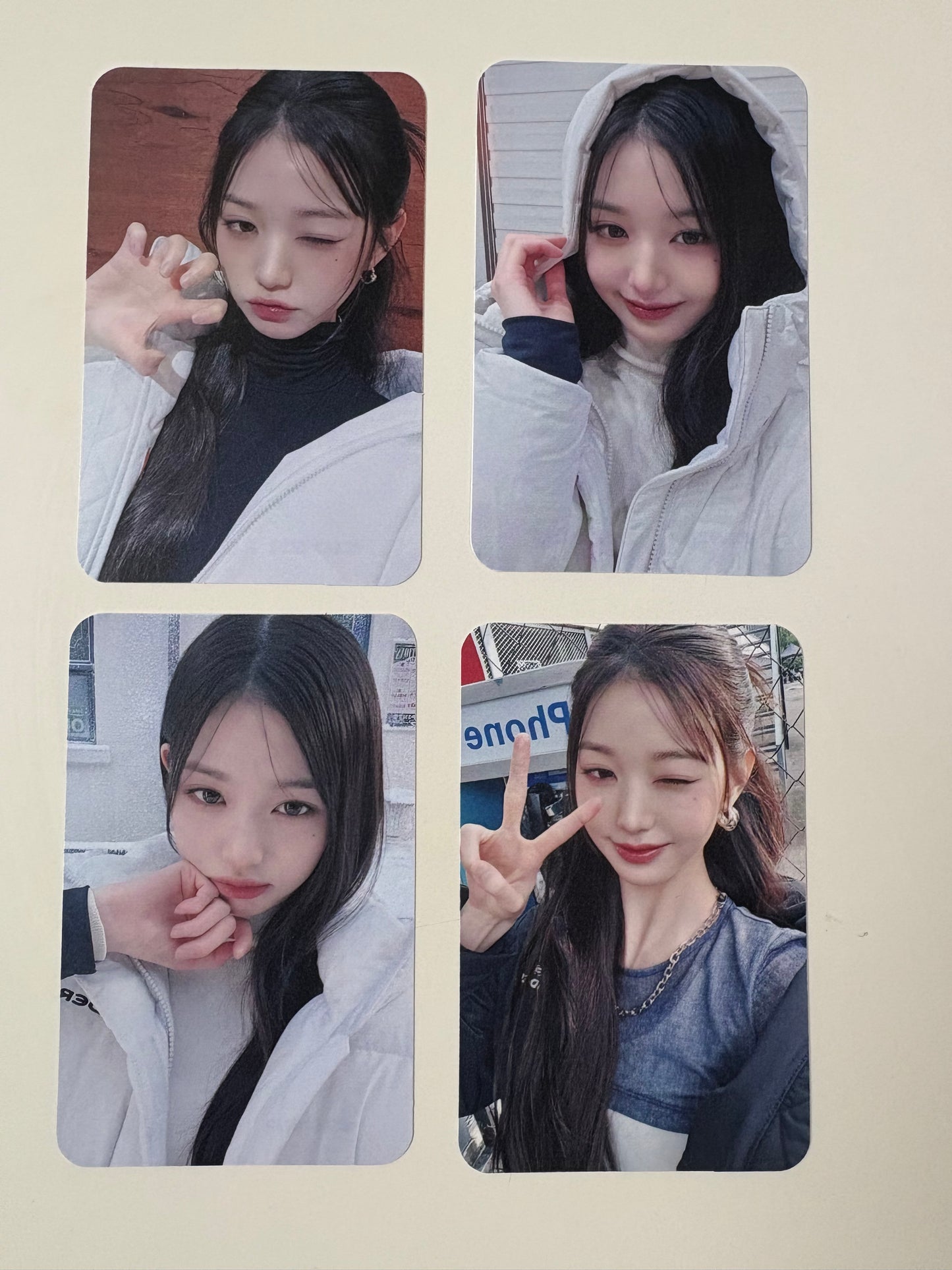 IVE Wonyoung X Eider Official Photocards Ver. 1 / 4PCS
