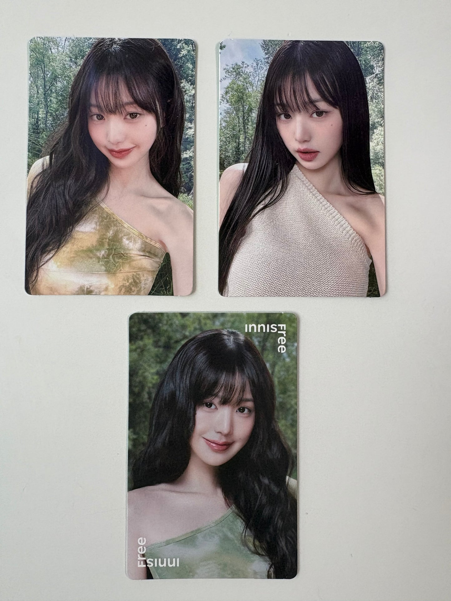 IVE Wonyoung X Innisfree Official Photocards Ver. 3 / 3PCS