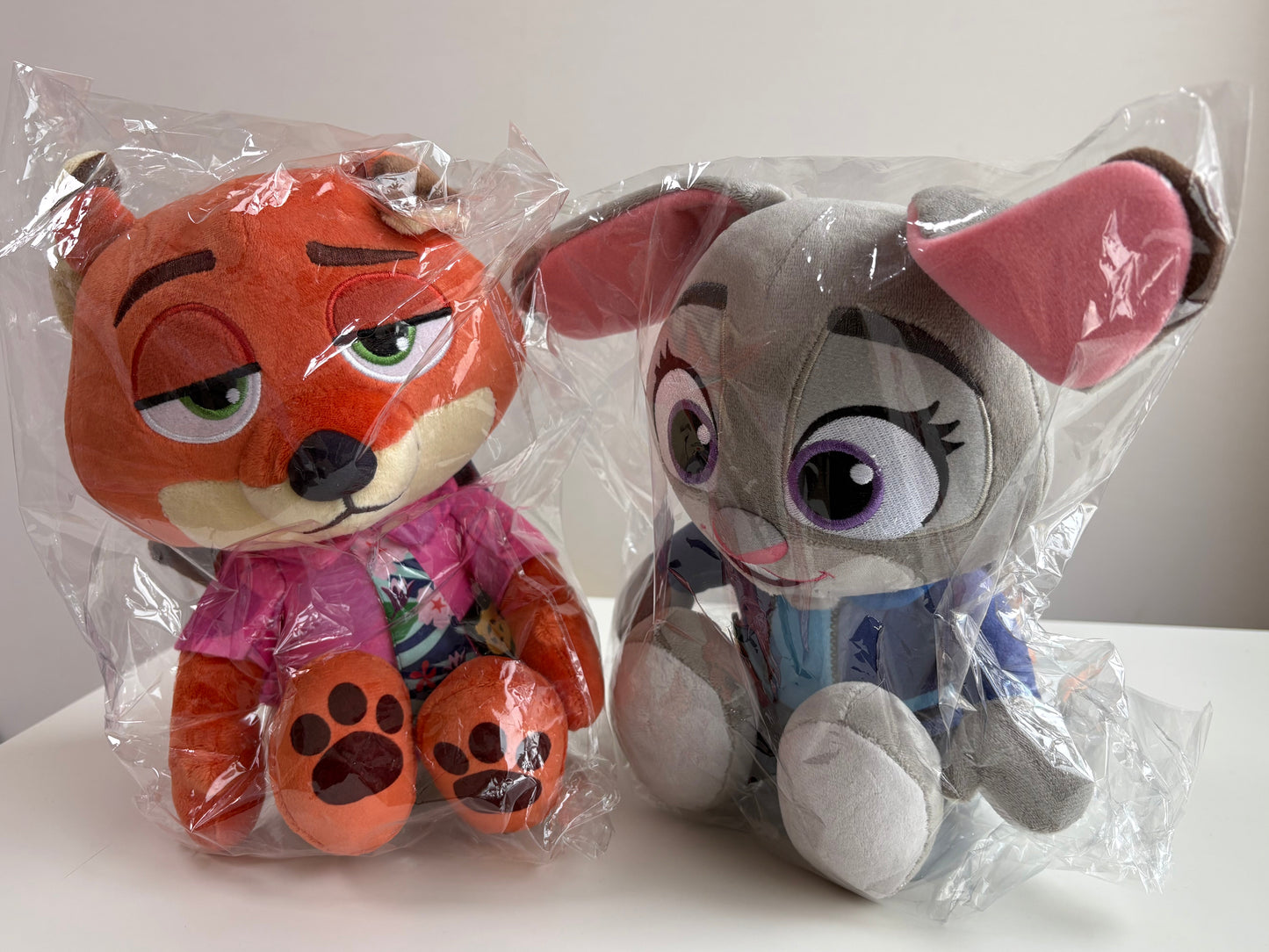 ZOOTOPIA NICK & JUDY Official Plush Doll (25cm)