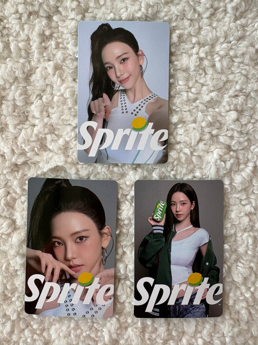 Aespa Karina X Sprite Official Photocards Ver. 3/ 3PCS