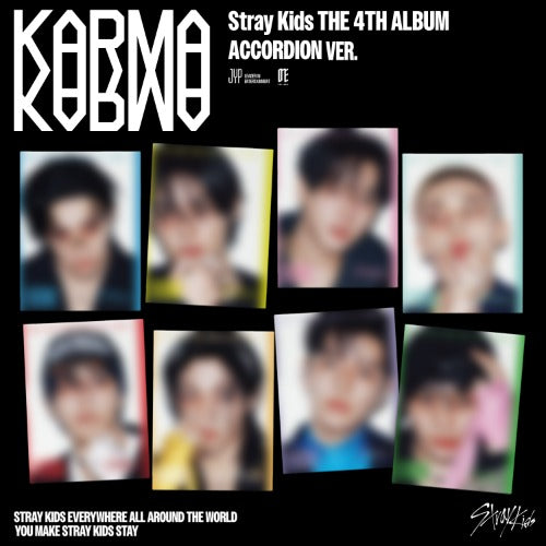 Stray Kids - KARMA (ACCORDION VER.) /8CD SET/ Random