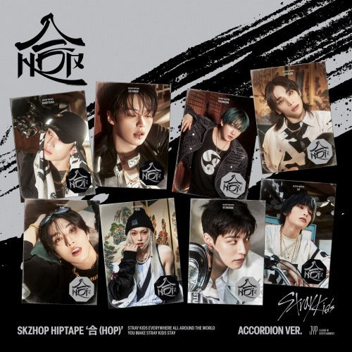 Stray Kids -  SKZHOP HIPTAPE ‘合 (HOP)’ (ACCORDION VER.) / Random Ver.